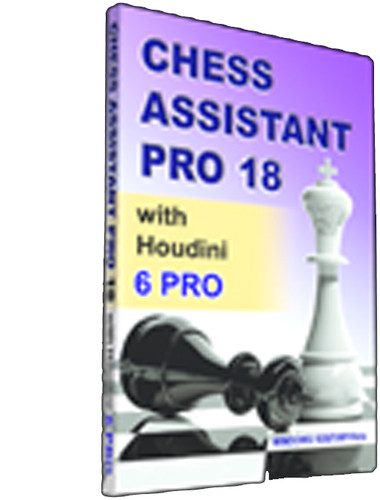 Chess Assistant 18 Pro with Houdini 6 Pro - Database Management Software Download