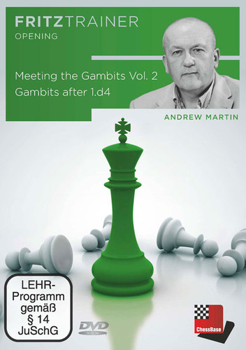 Meeting the Gambits, Vol. 2: Gambits after 1.d4 - Chess Opening Software Download