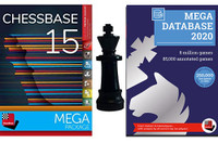 ChessBase 15 2020 Mega Package PLUS Chess King Flash Drive - Database Management Software DVD 