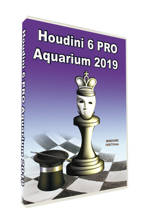 NUOVO SOFTWARE CHESS Houdini 6 PRO Aquarium 2019 DVD 