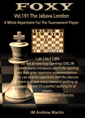 Foxy 191: The London "Jobava" System for the Tournament Player - Chess Opening Video Download
