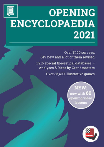 Opening Encyclopaedia 2021 Upgrade from Opening Encyclopaedia 2020 1 - Chess Database DVD