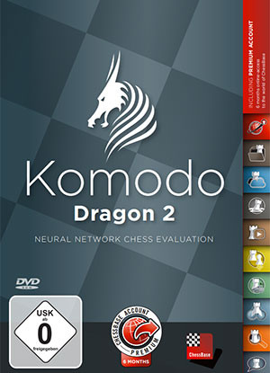 Komodo Dragon 2: Neural Chess Network, Plus Fritz Powerbook 2021 - Chess Playing Software on DVD