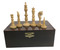 The Apus Chess Pieces - Exotic Handcrafted Chess Pieces with Rosewood Storage Box