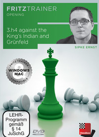 3.h4 against the King's Indian and Grünfeld - Chess Opening Training Software Download