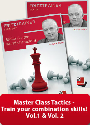 Master Class Tactics - Train Your Combination Skills! Vol.1 and Vol. 2 - Chess Training Software Download