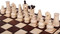  The Zhiva Chess Set, Hand crafted d Wooden Chess Pieces and Chess Board with Chess Piece Storage - white pieces