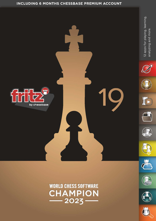 Fritz 19 Chess Playing Program on DVD - Plus Chess Success II