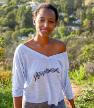 The Music Is In You - Slouchy V Neck Tee
