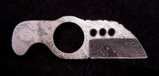 Lacy Smith - Damascus Neck Knife - SK0103-FLS