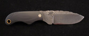 Lacy Smith - Damascus Neck Knife - SK0045-FLS