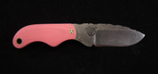 Lacy Smith - Damascus Neck Knife - SK0044-FLS