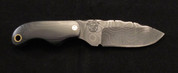 Lacy Smith - Damascus Neck Knife - SK0040-FLS