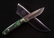 Lacy Smith - Damascus Knife - SK0188-FLS