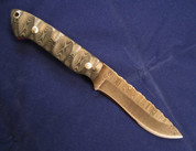 Lacy Smith - Damascus Knife - SK0164-FLS