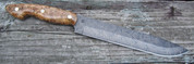 Lacy Smith - Damascus Carver Knife - SK0125-FLS