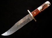Lacy Smith - Damascus Bowie - SK0063-FLS