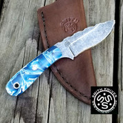 Lacy Smith - "LIL Cheaha" Stonewashed 5160 Drop Point - SK1808425-FLS