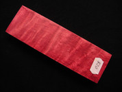 Stabilized Curly Maple - Red Dyed - SK0003-SCM