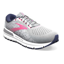 Brooks Addiction for Women in Oyster.   Supportive Running Shoe in Widths AA to EE!