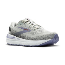 Brooks Ariel for Women in Light Gray.  Stable,  Supportive Running Shoe up to Size 13!in Widths!