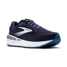 Brooks Beast GTS 24 for Men in Navy.  Roomy Motion Control Running Shoe in Widths to EEEE.