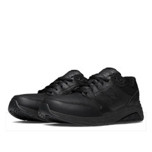 New Balance Men's MW928BK.  Roomy Comfort Walker with Rollbar Support and Widths from B to 6E