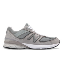 New Balance Men's M990GL5 in Gray. Made in USA Motion Control Running Shoe.   DISCONTINUED STYLE