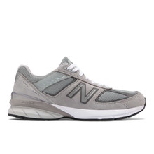 New Balance Women's W990GL Version 5 in Gray.   Premium Motion Control Running Shoe in Gray.  Made in USA!