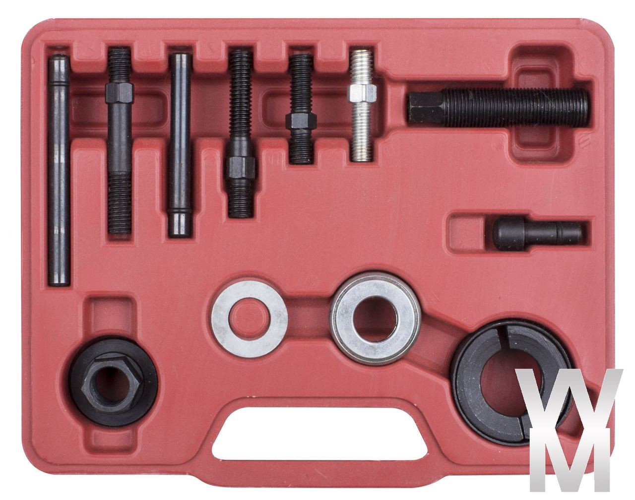 12PC POWER STEERING ALTERNATOR PULLEY PULLER INSTALLER KITS GM CHYRYSLER FORD