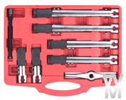  7pc Two Leg Arms Universal Bearings, Belt And Gear Wheels Puller Tool Set UK
