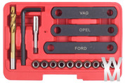 UK Brake Caliper Guide Thread Repair Kit VAG VW Vauxhall Ford Seat Tool Kit
