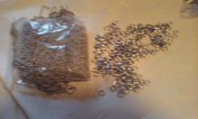 30" Ball Chains with Connectors and Jump Rings- 100PC Lots
