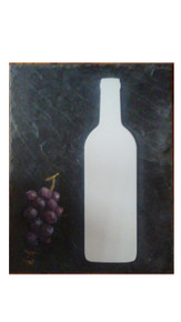 Custom Aluminum Dye Sublimation Wine Bottle Blank 