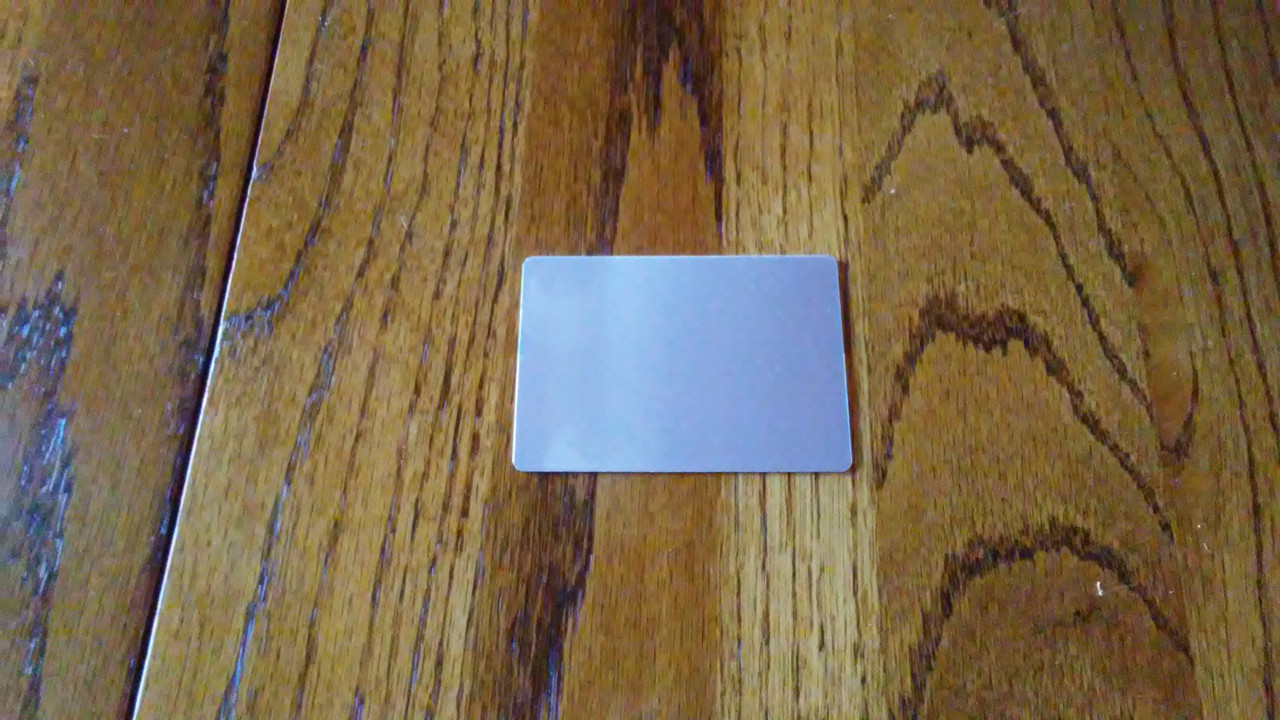 100 Double Sided Dye Sublimation Aluminum Business Card Blanks