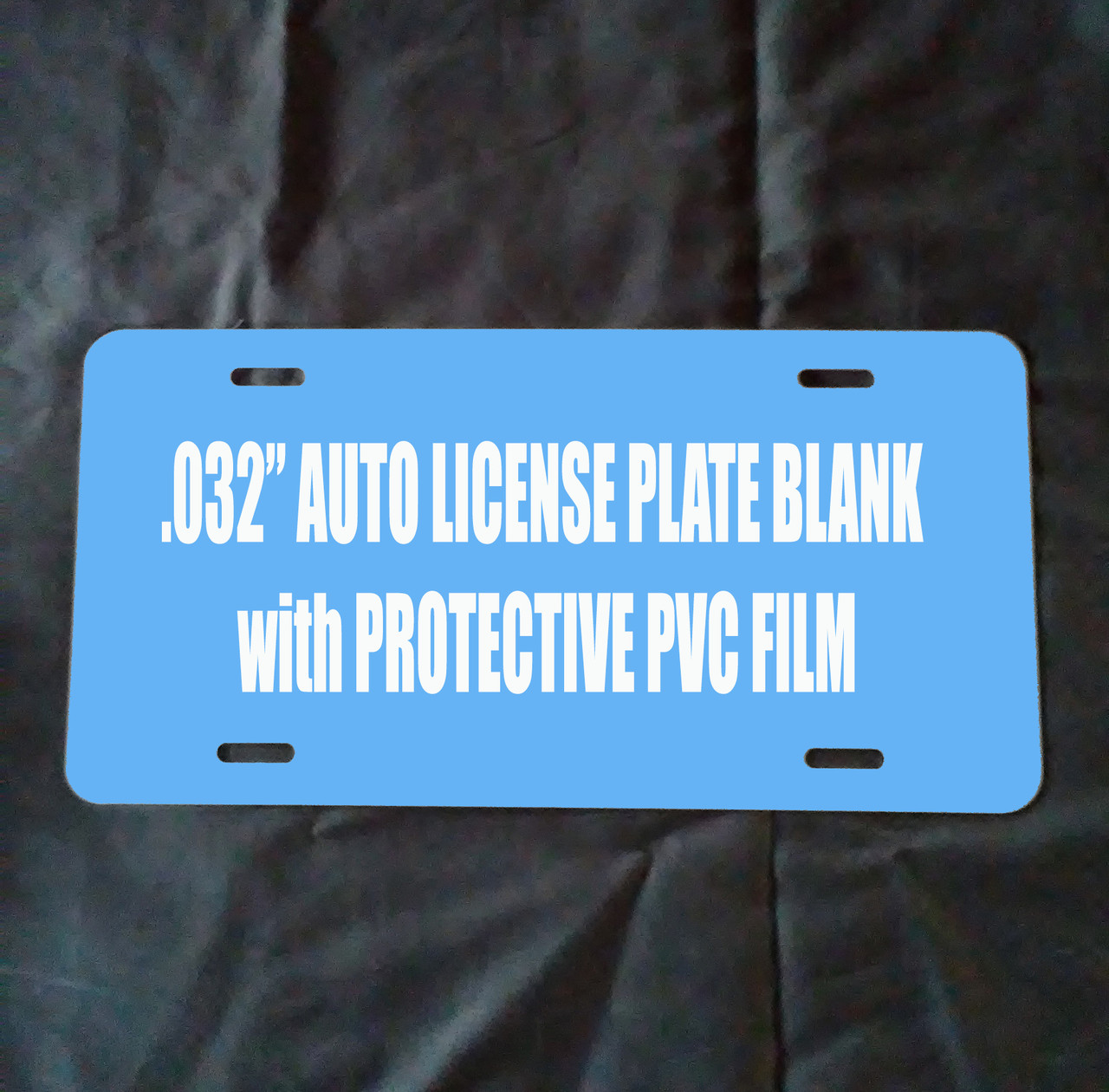 Dye Sublimation Auto License Plate Blanks with PVC -100PCs .032