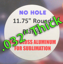 Sublimation Rounded Top Rectangular Sign 11.75