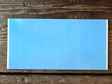  6" x 12" Gloss White Aluminum Dye Sublimation Photo Blank with Square or Round Corners