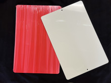 Aluminum 8" x 12" Sign Blanks for LED, UV Flatbed Printing, and Airbrush