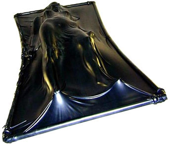 EXTREME BLACK LATEX VACUUM BED | ST985-BLK | [category_name]