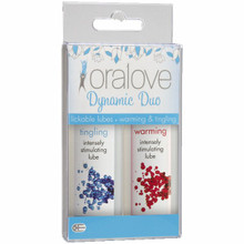 ORALOVE 2 PACK LUBE WARMING & TINGLING