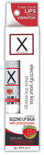 X ON THE LIPS SIZZLING STRAWBERRY | ONVL202 | [category_name]