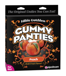 EDIBLE CROTCHLESS GUMMY PANTIES PEACH | PD750784 | [category_name]