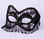 MASK VENETIAN BLACK LACE W/BEADS | FN58653 | [category_name]