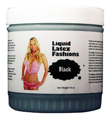 LIQUID LATEX SOLID BLACK 16OZ | LLF010743 | [category_name]