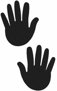PASTEASE HANDS BLACK | PASHNDBK5 | [category_name]