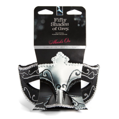 FIFTY SHADES MASQUERADE MASK TWIN PACK(NET) | FS52420 | [category_name]