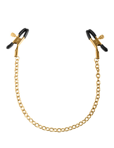 FETISH FANTASY GOLD NIPPLE CHAIN CLAMPS | PD397727 | [category_name]