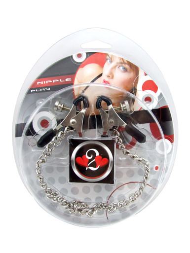 H2H NIPPLE CLAMPS PLIER W/CHAIN CHROME | PY1001C | [category_name]