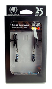 CLAMP BLACK BROAD TIP W/BEADS | SPF114 | [category_name]